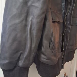 Artistry Leather Deep BROWN Leather Jacket - Large